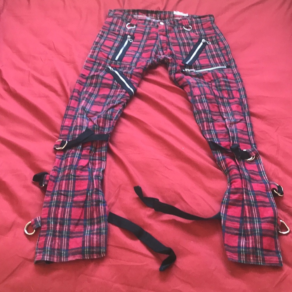 Authentic Punk Bondage Pants, Small - Picture 5 of 8